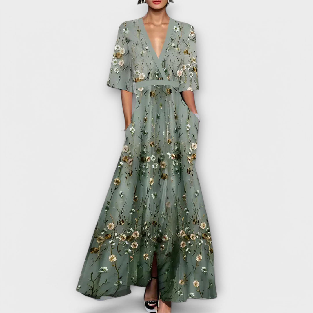 Jana | Floral Comfortable Maxi Dress