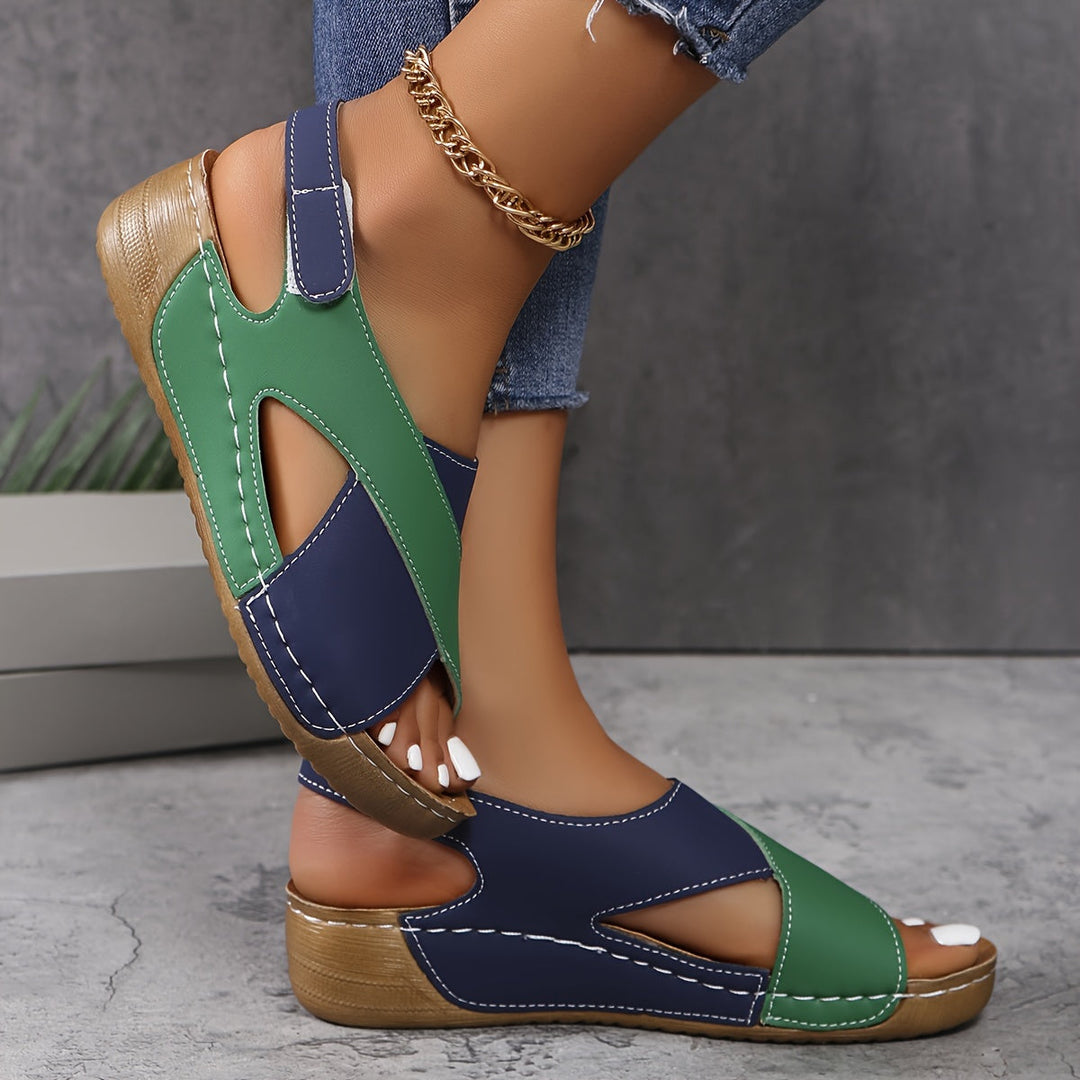 Sahara - Comfort Sandals with Cross Strap for Women
