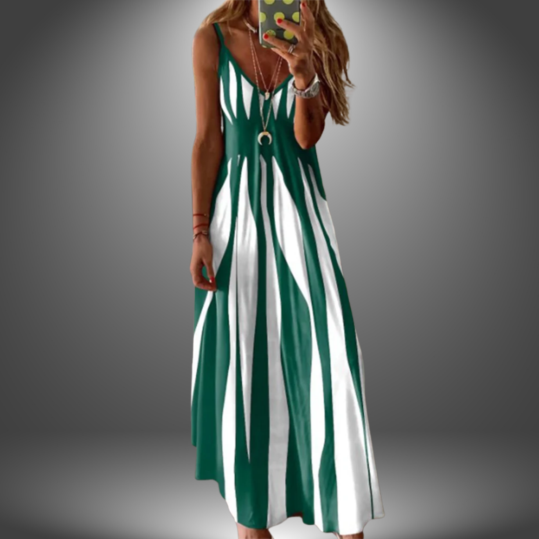 Angela | Long, casual, handmade dress