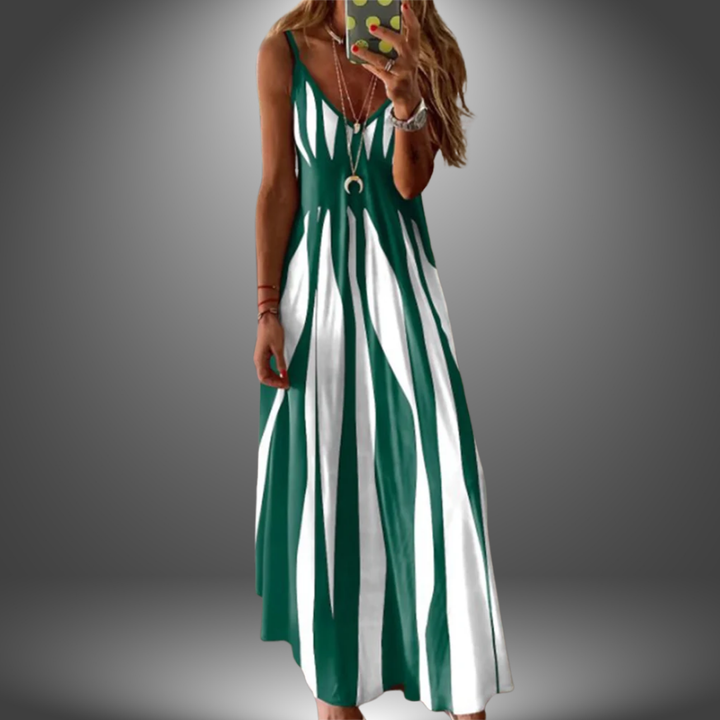 Angela | Long, casual, handmade dress