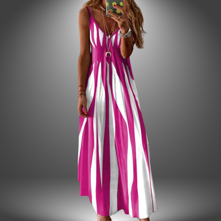 Angela | Long, casual, handmade dress