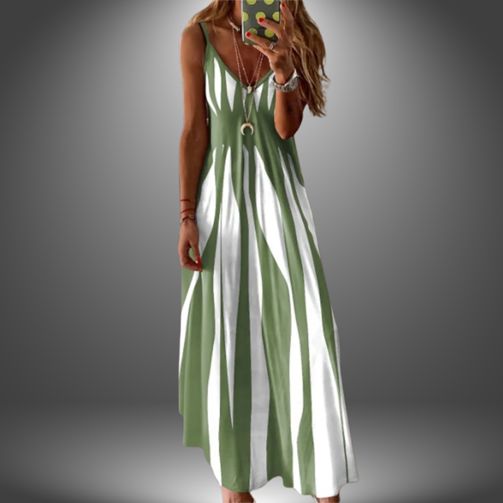 Angela | Long, casual, handmade dress