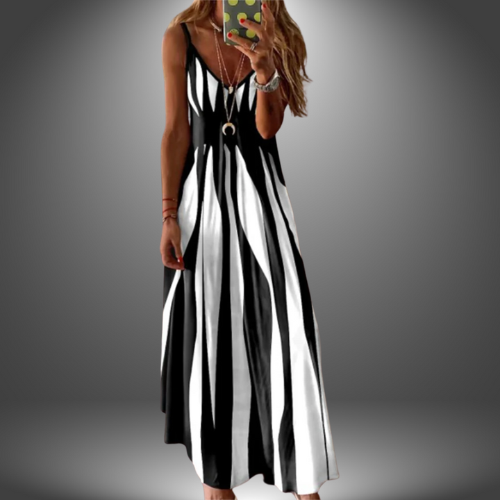Angela | Long, casual, handmade dress