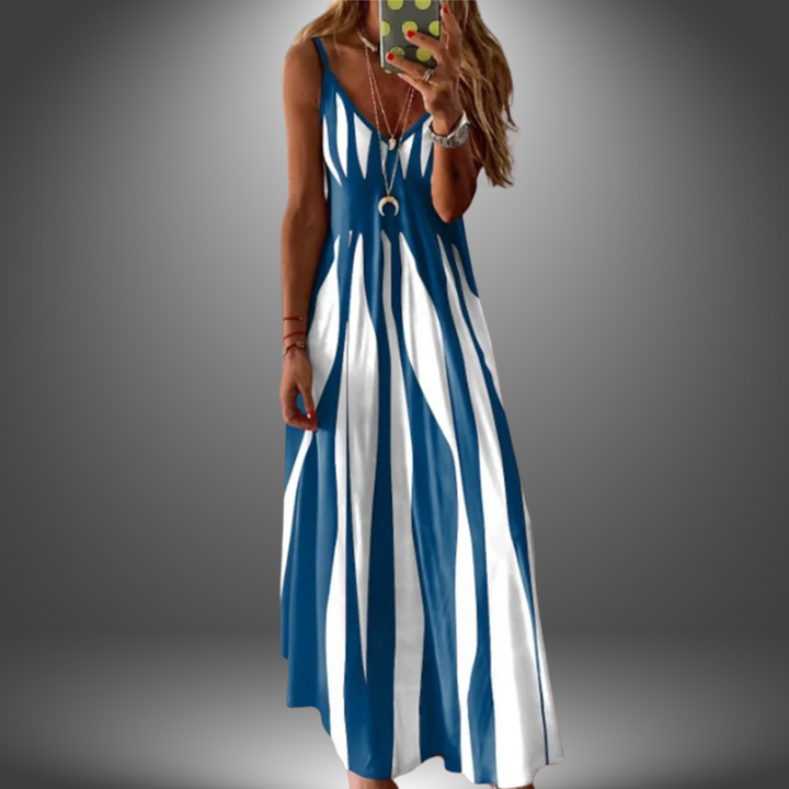 Angela | Long, casual, handmade dress