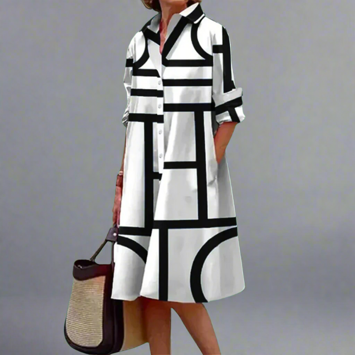 Julia | Premium midi dress for stylish lightness