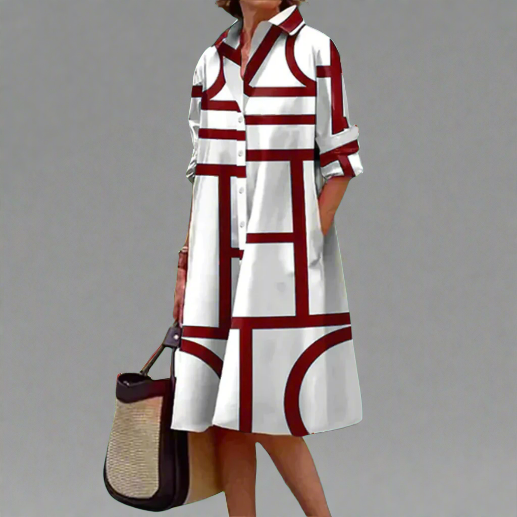 Julia | Premium midi dress for stylish lightness