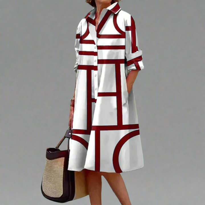Julia | Premium midi dress for stylish lightness