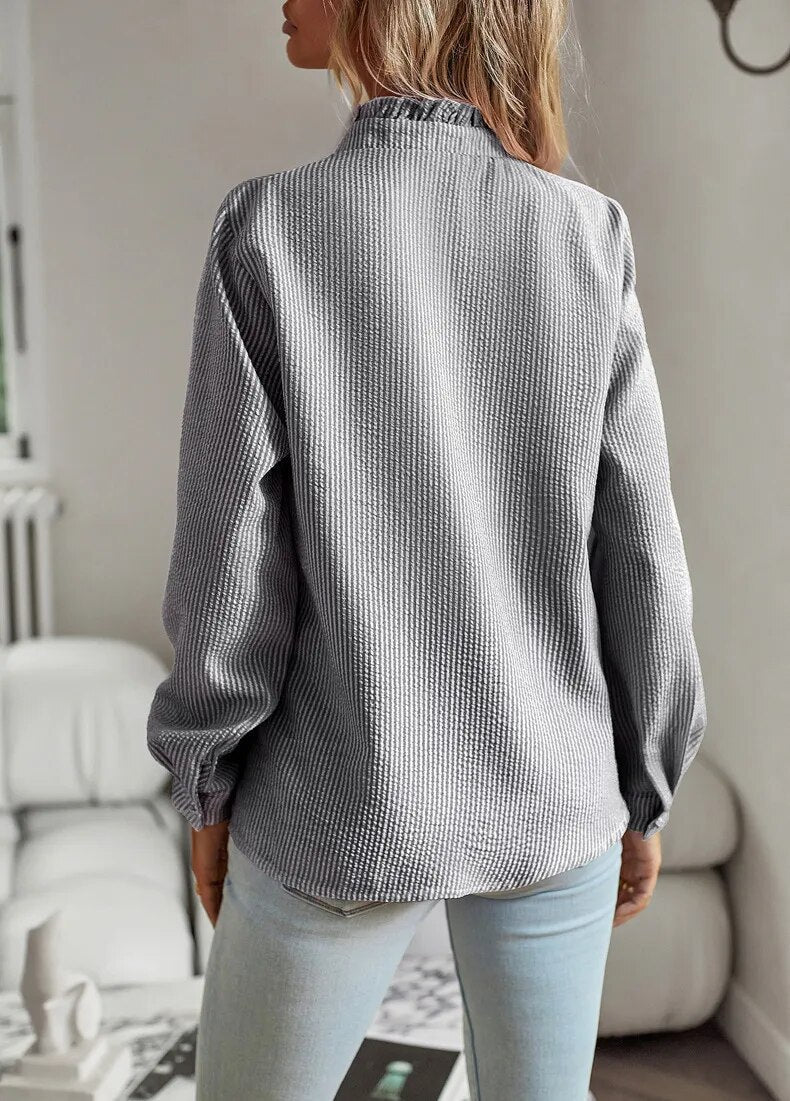 Susan™ | Elegant Polo Blouse