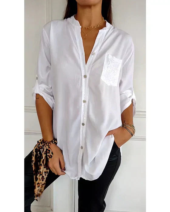 Elaine™ | Chic Glamour Top