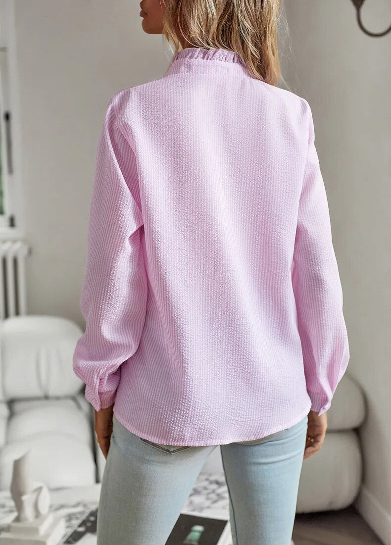Susan™ | Elegant Polo Blouse
