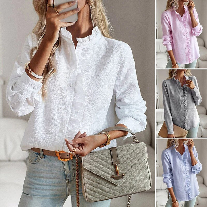 Susan™ | Elegant Polo Blouse