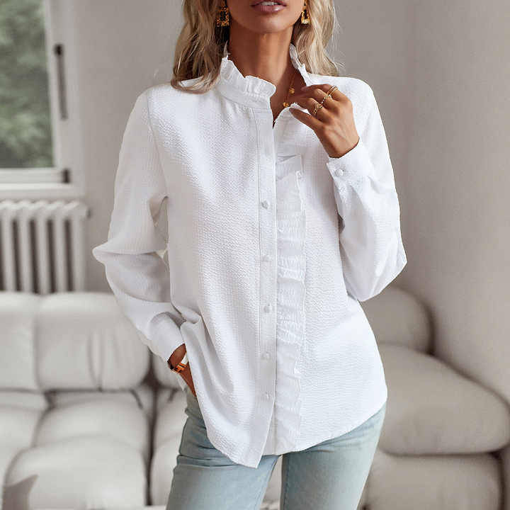 Susan™ | Elegant Polo Blouse